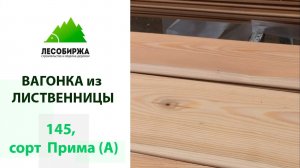 Королева текстуры - вагонка из лиственницы Прима