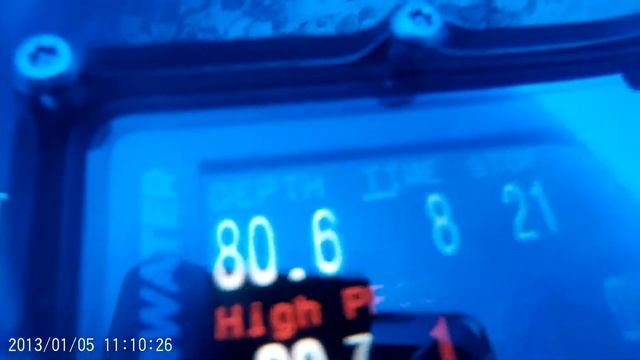 80 МЕТРОВ глубина погружения