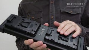 LED прожектор постоянного видеосвета с контроллером и блоком питания Aputure LS C300d.
