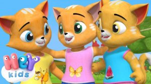 Tre Bei Gattini canzone  Cartoni animati e canzoni per bambini