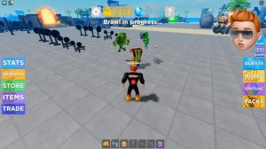 ПРОКАЧАЛ ВСЕХ! НУБ против ПРО против ЧИТЕРА против БОГА в Muscle Legends Roblox