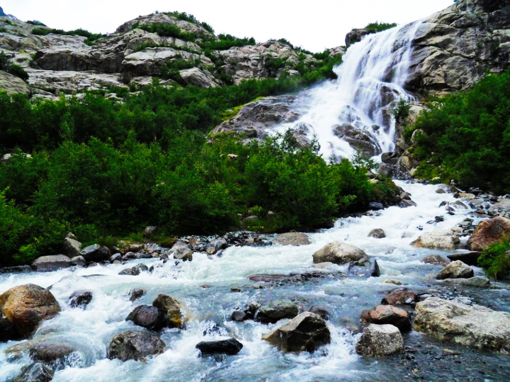 Водопад Алибек Домбай