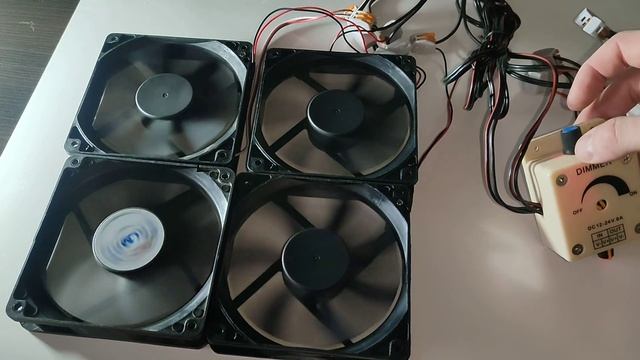 Вентиляторы с регулировкой от компьютера 12см 12v dc dc подключение - 220в смотреть онлайн