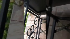 Мангальный комплекс с крышей.