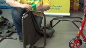 Кровать туристическая раскладушка Митек