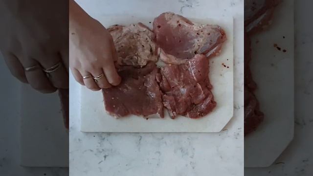 Мягкие и сочные отбивные. Быстрый и вкусный ужин. #мясо #отбивные #еда #easyrecipe  #обед #ужин #ea