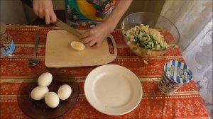 Салат с тунцом консервированным . Как приготовить салат с тунцом. Самый вкусный салат.