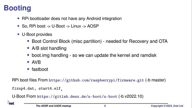 2023 AOSP and AAOS January Meetup: Thoughts about AOSP on Raspberry Pi 4 смотреть онлайн