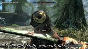 Голоса всех рас в Скайриме