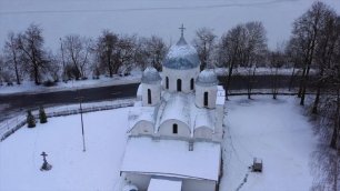 Собор Рождества Иоанна Предтечи г. Псков в январе 2021 г.