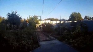 Заливаем дорожки на даче.