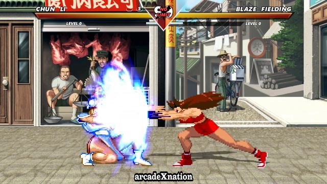 BLAZE FIELDING vs CHUN LI - REQUESTED BATTLE #25- INCREDIBLE INSANE FIGHT - STREET FIGHTER CLASSIC