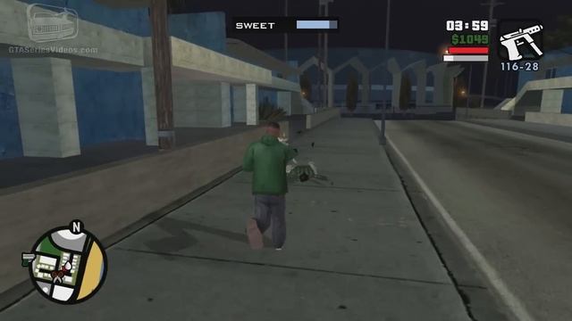 GTA San Andreas Remastered - Mission #8 - Sweet's Girl (Xbox 360 / PS3) смотреть онлайн