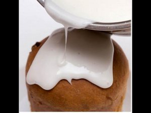 Глазурь для куличей которая не осыпается и не липнет.
