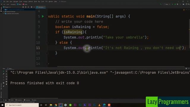 11) كورس الجافا المتكامل - if else statement in java смотреть онлайн