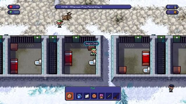 The Escapists santas sweat shop смотреть онлайн