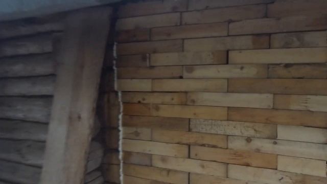 Деревянный кирпич. Строю стену