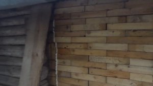 Деревянный кирпич. Строю стену