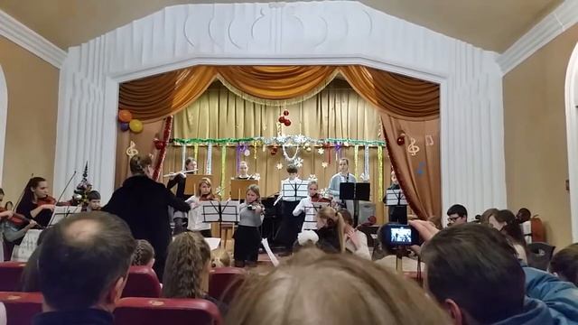 Вальс из оперетты Весёлая вдова, Оркестр ДМШ 11 г.Минска смотреть онлайн