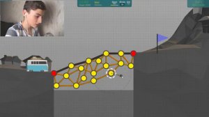 КТО СЛОМАЛ МОЙ МОСТ_ -'C _ Poly Bridge