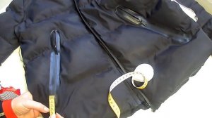 Ремонт куртки. Вырванные молнии в карманах.