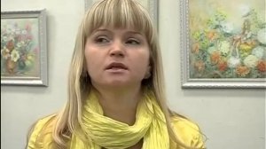Художница Ирина Кветка, выставка картин Николаев 2012.avi