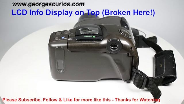 1990 Olympus AZ-330 Super Zoom - 35mm Film Camera смотреть онлайн