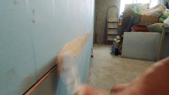 Ремонт изнутри - Этап 2.5 "Завершение штукатурных работ и подготовка стен под покраску"