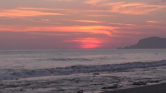 Турция , Махмутлар , великолепный закат ! смотреть онлайн