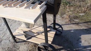 Мангал-гриль Троян с шампурами