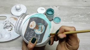 DIY  декор банки для кофе/ DIY decor coffee cans