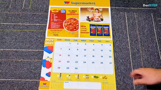 WALTERMART FREE 2021 Calendar смотреть онлайн