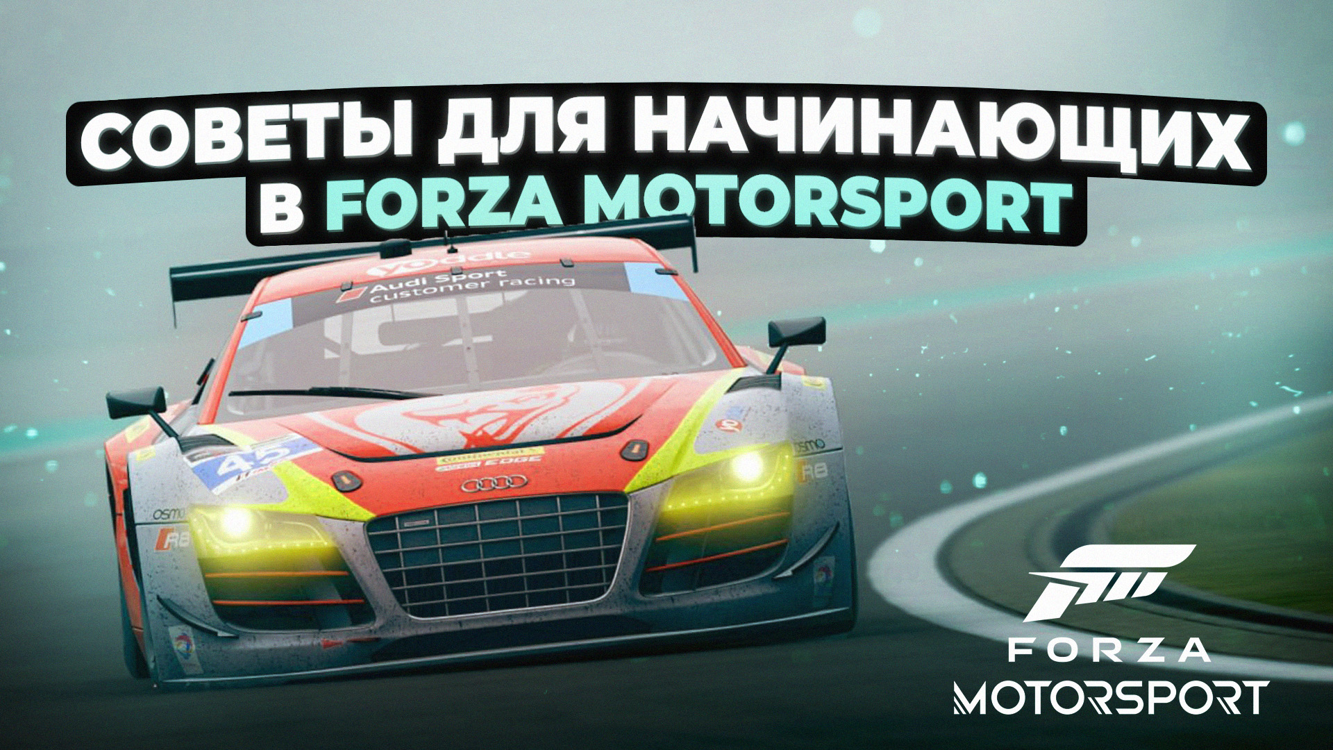 Советы для начинающих в Forza Motorsport