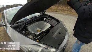 Renault Laguna 3 Coupe - Visual review & acceleration