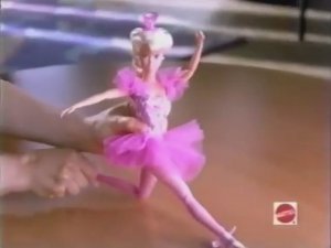 1996 Реклама куклы Барби Маттел Беллерина Twirling Ballerina Barbie