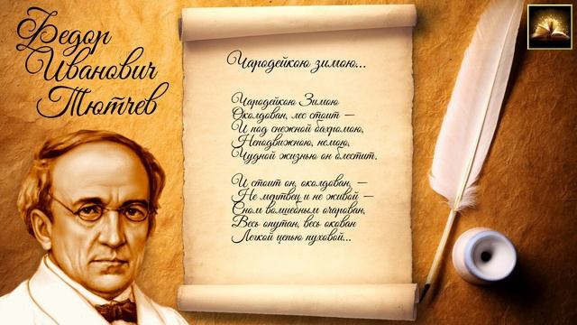 Стихотворение Ф.И. Тютчев "Чародейкою зимою" (Стихи Русских Поэтов) Аудио Стихи Слушать Онлайн