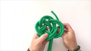 DIY Dog Toy out of Rope - 2 Strand Celtic Button Knot with Handle - Bonus: 3 Strand (2 color) Knot