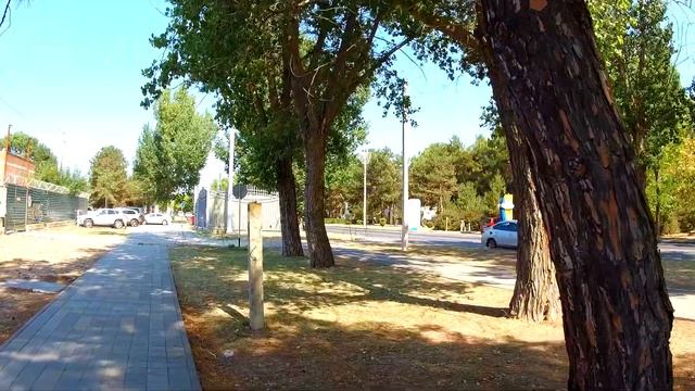 Анапа Пионерский проспект / Пешком по Пионерскому проспекту (Джемете) [часть 1]
