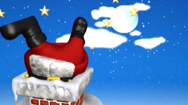 SANTA STUCK IN CHIMNEY QT смотреть онлайн