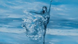 Летящей походкой ты вышла из Мая  и скрылась из глаз в пелене Января ❄️