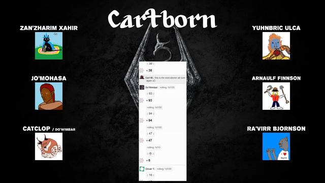 Let's Play UESRPG3e - Cartborn #01-003 - "I've lost the will to stand" смотреть онлайн
