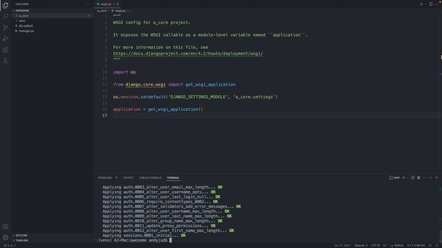 Django Setup - Building a web app with Django - Part1