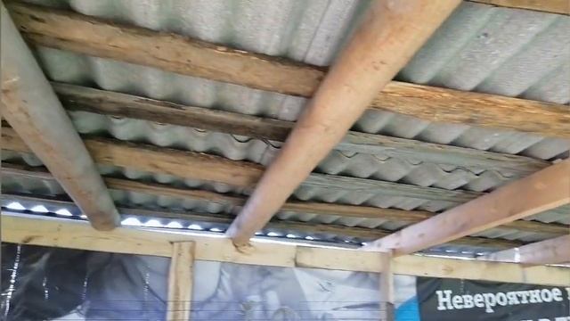 Сарай для коз 5 на 18 женскими руками в одиночку. Вспомним с чего всё началось