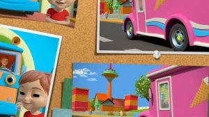 Wheels On The Bus, School Bus and Vehicle Rhymes for Kids