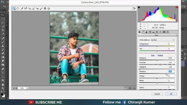 Camera Raw Moody Green Photo Effect Tutorial 2019 смотреть онлайн