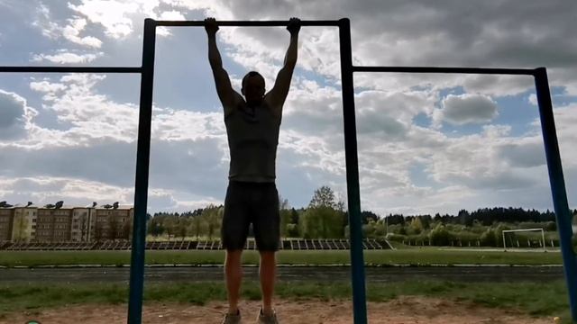 Начало эксперимента. Подтягивания на турнике. смотреть онлайн