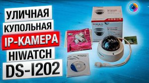 Уличная купольная IP-камера HiWatch DS-I202