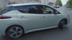 БЕНЗИН БОЛЬШЕ НЕ НУЖЕН !!! Nissan leaf ze1 40kwh обзор сравнение с AZE0