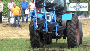 Оборотный плуг АЛМАЗ работа в поле. ПОН 3 Пересвет