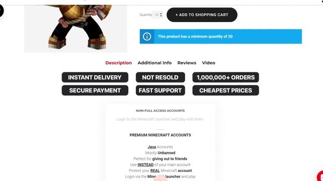 The SHADY Websites Selling STOLEN Minecraft Accounts For MILLIONS... смотреть онлайн